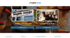 Desktop Screenshot of bangkoklounge.com